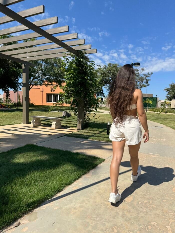 Short Nara EMANA e WAY Ecru - Imagem 6