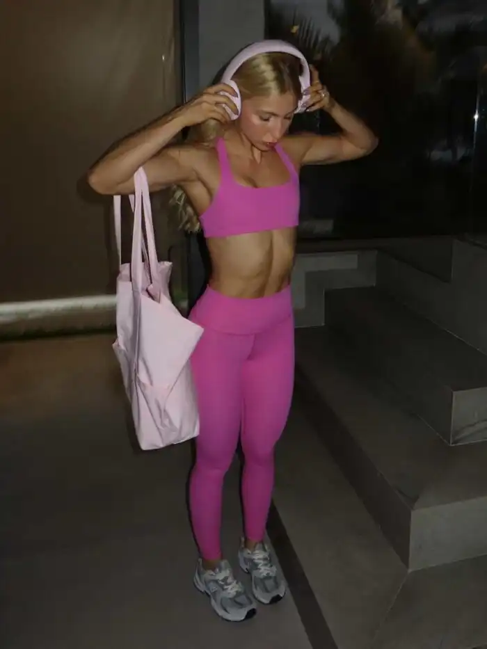 Legging Stella Mini Rosa EMANA - Imagem 2