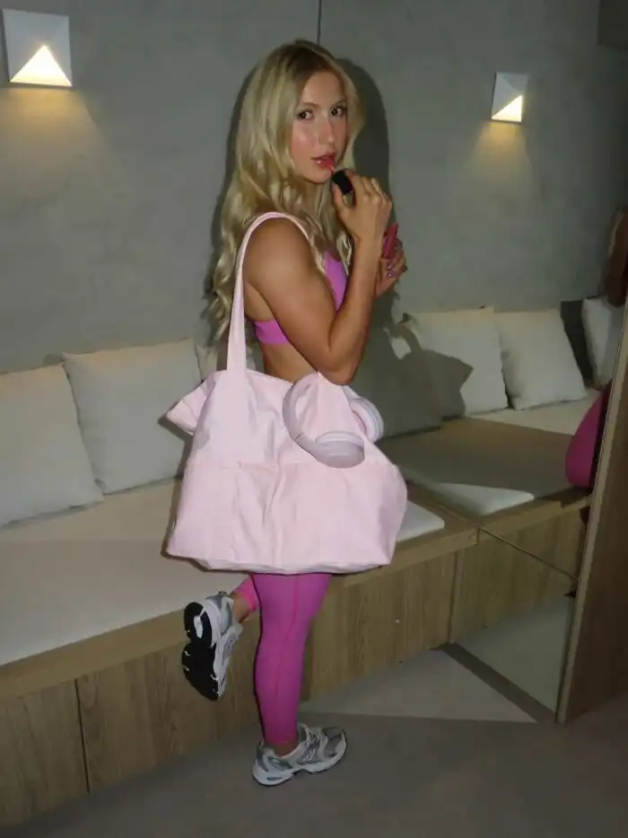 Legging Stella Mini Rosa EMANA - Imagem 5